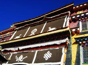  A Tibetan Buddhism Temple