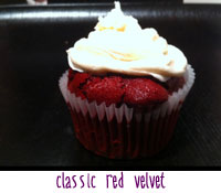 Maude's Red Velvet Cupcake