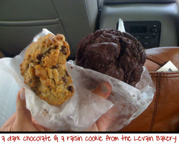 Cookies from Levain Bakery