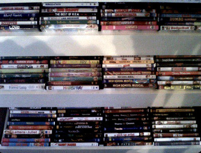 Part of my movie collection