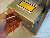 Installing the optical drive