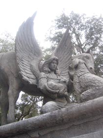 Pet Cemetery Statue