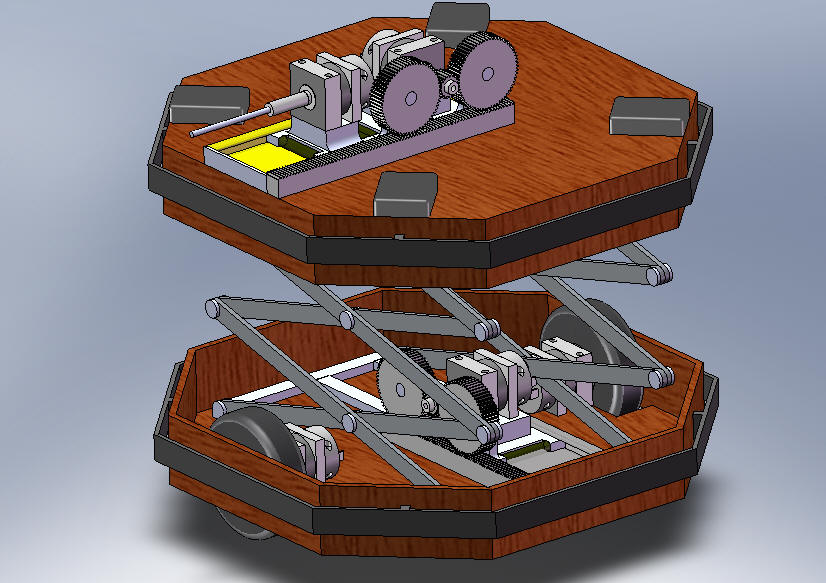 CAD Illustration of Robot