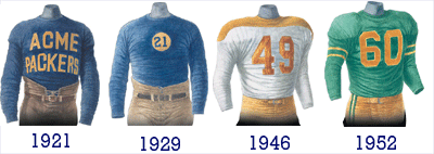 Short History of Packers Jerseys