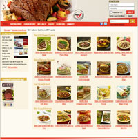 a screenshot of the beef it's what's for dinner recipe page