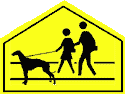 greyhound walking