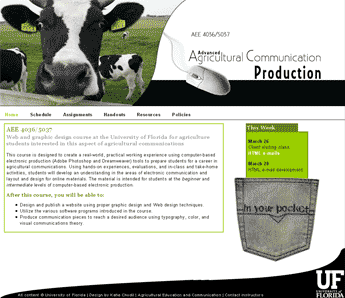 Advanced Agricultural Communication Production