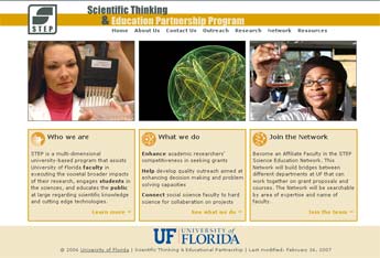 UF Scientific Thinking and Educational Partnership Program
