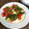 Tomato Mozerella and Basil Appetizer