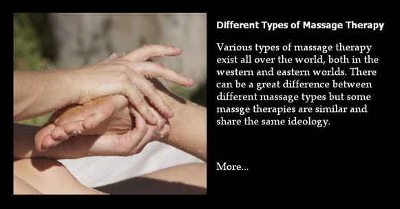 massage types