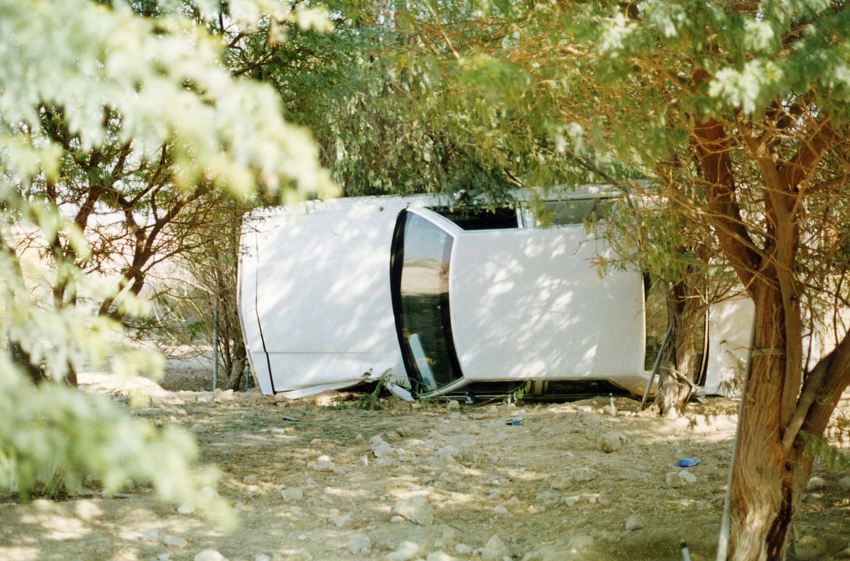 My first car wreck (January 1995)