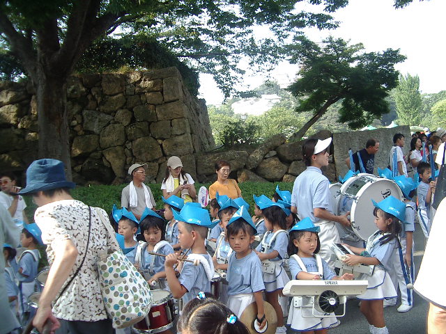 Japanese children school band