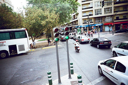 Trafic in Valencia