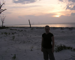 Maureen on the Beach