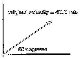 Original Parameters for Projectile