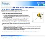 information architecture website