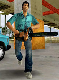 Screencap from Grand Theft Auto: Vice City. Copyright Rockstar North Ltd.