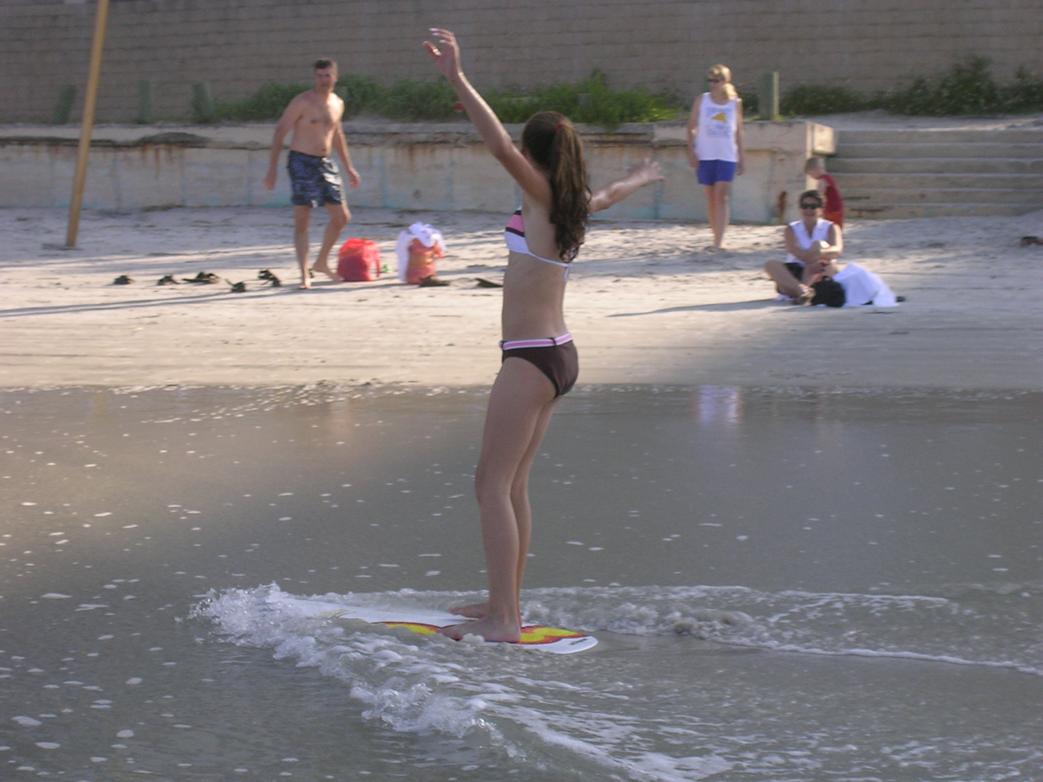 Bean Skim Boarding