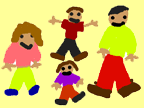 drawing of family