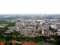 Olympic Village from Olympic Tower, Munich, Germany