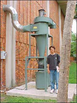 Photo of a cyclone at the Constance Theatre, UF